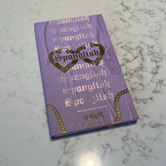 Alamar Cosmetics | 8 Pan Spanglish Pressed Pigment Palette use wet/dry - Picture 2 of 4